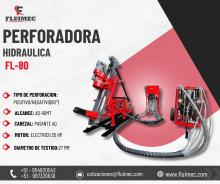 PERFORADORA HIDRAULICA FL - 80 MAQUINA FACIL DE OPERAR 